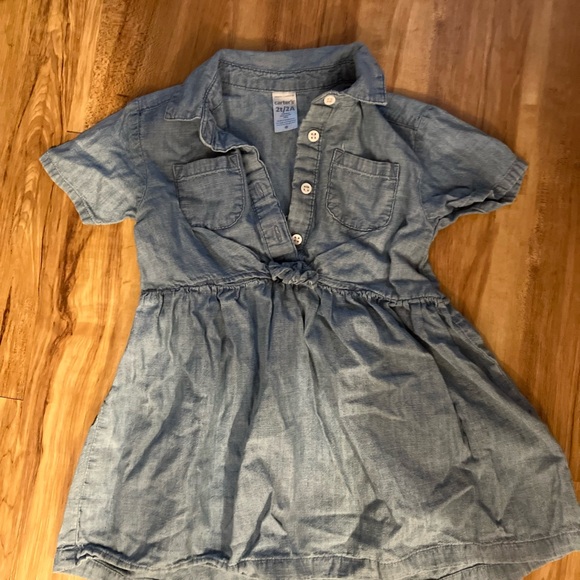 Carter's Other - Size 2 GUC Carter's Denim Blue Casual Dress looks adorable when it’s ironed